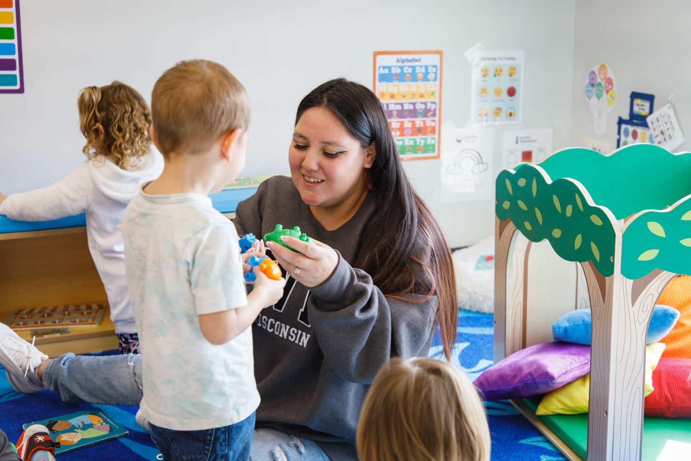 Early Childhood Teacher with Child