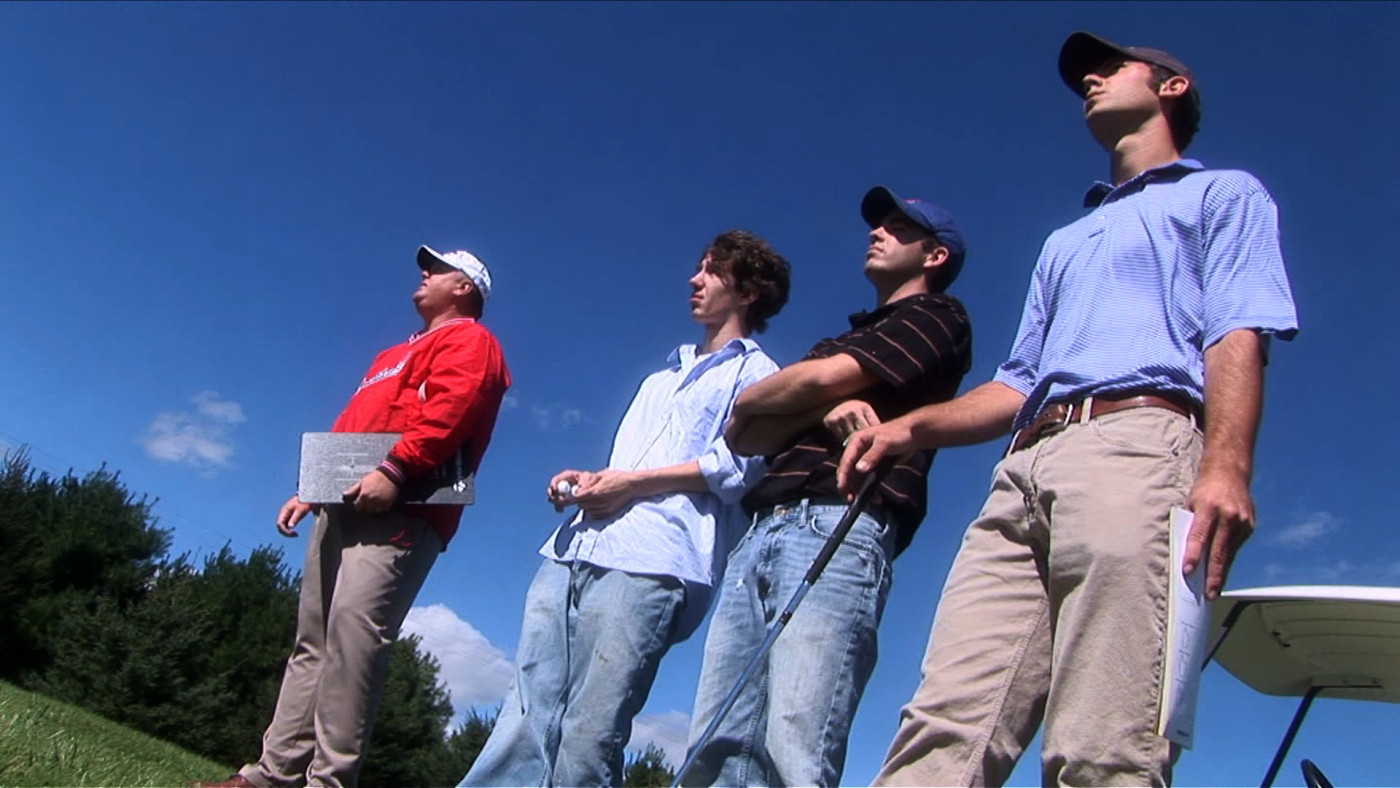 Future golf course managers learning about their work