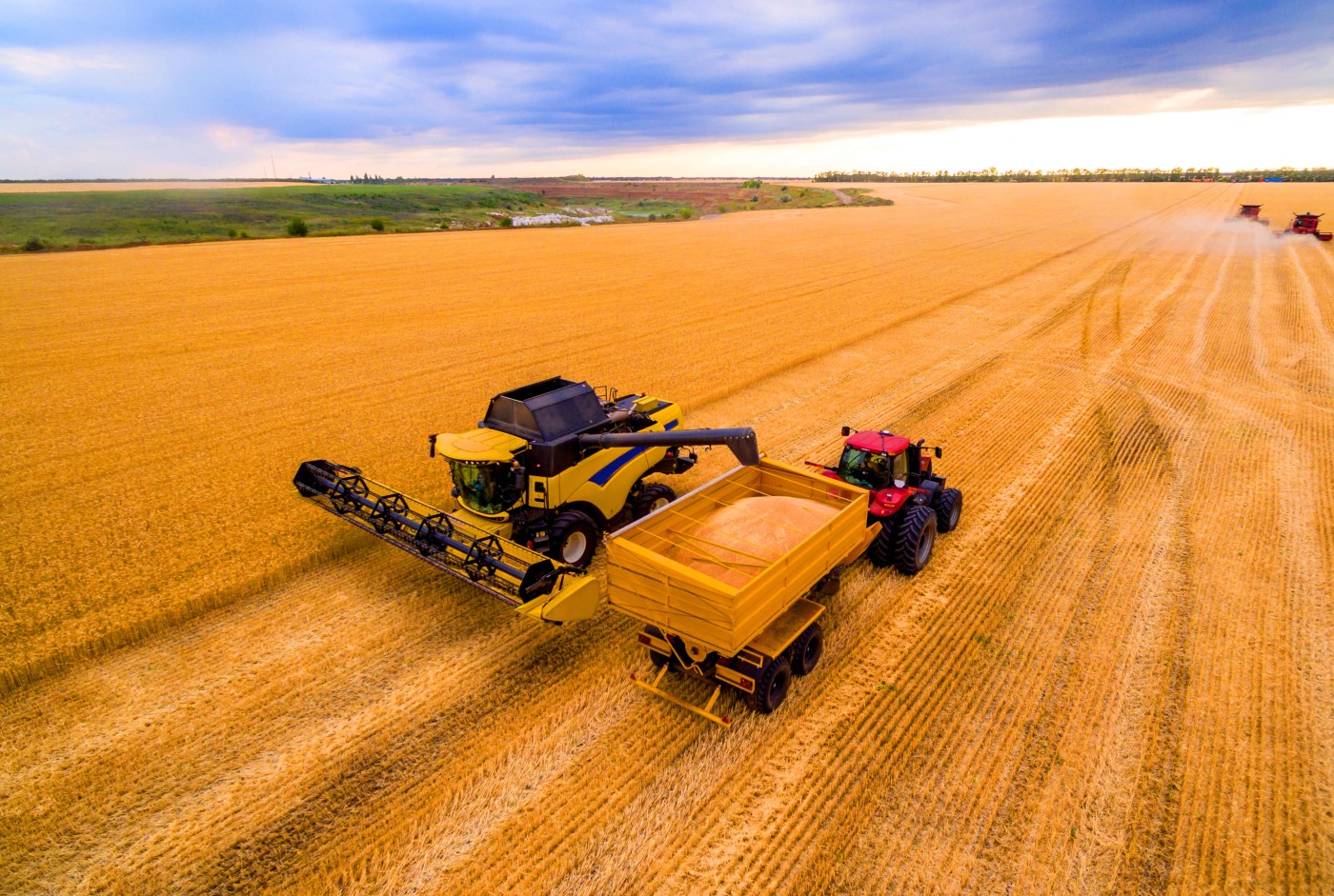 Precisoin Agriculture - harvesting crops