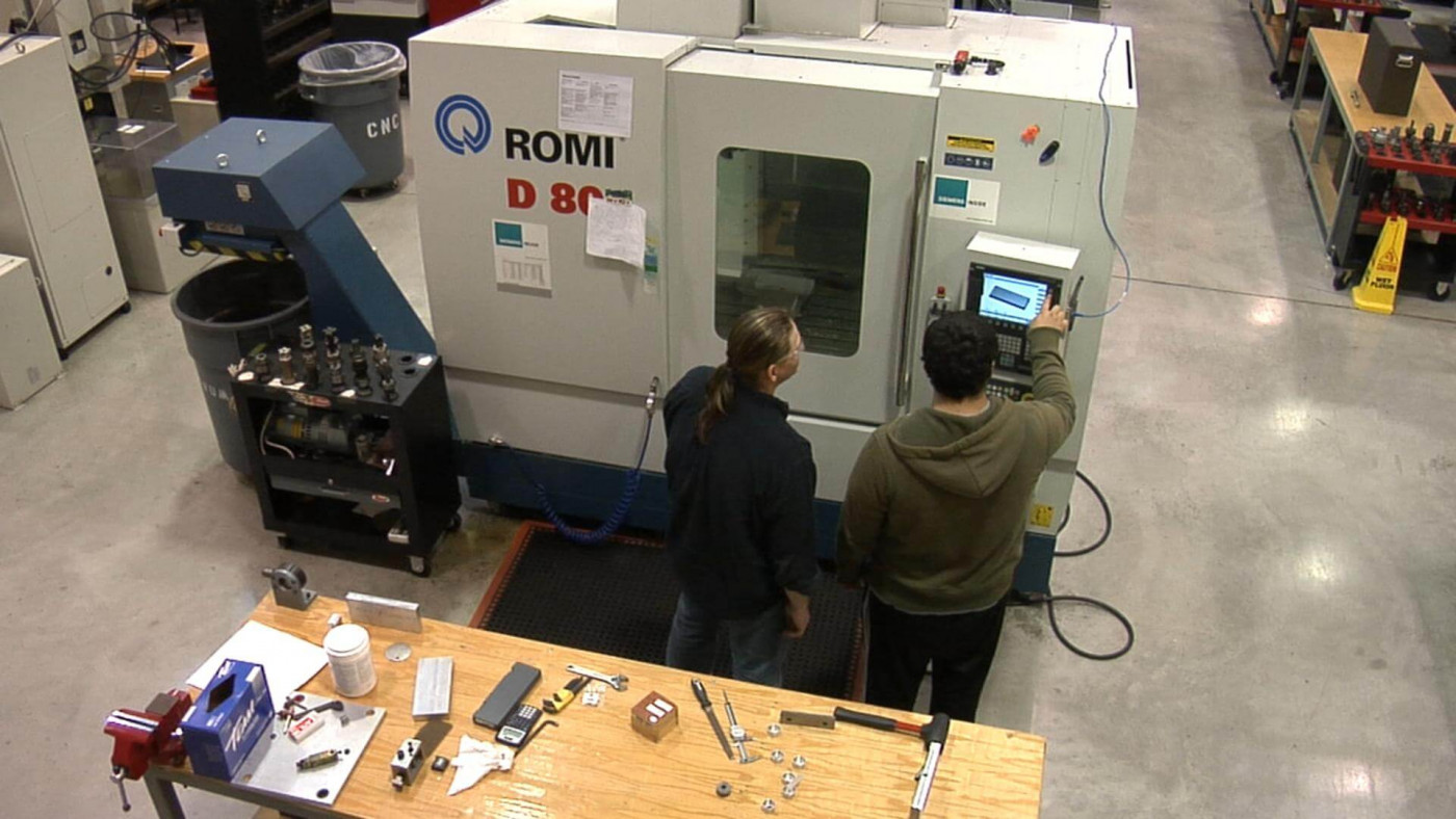 CNC Machine training