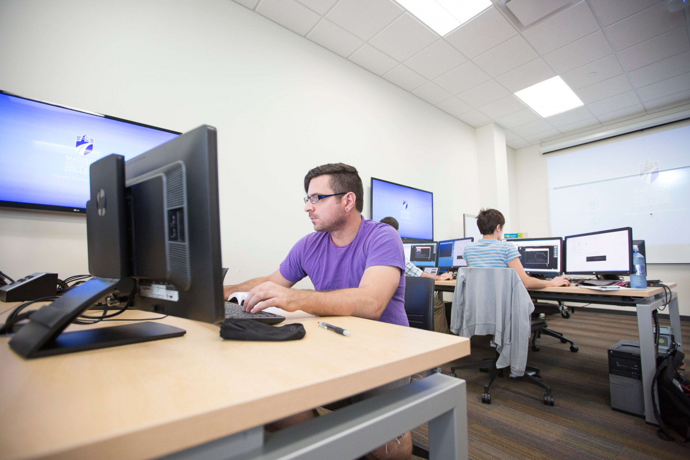 Cybersecurity Analyst classroom