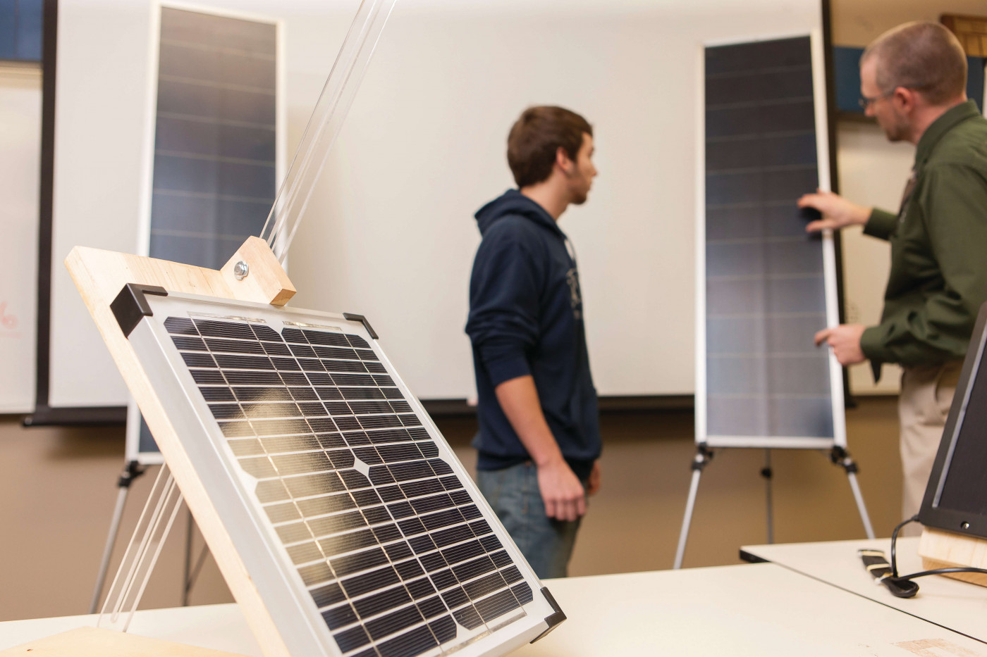 solar electrical construction